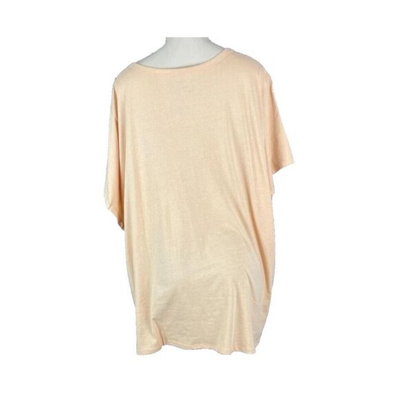 Vinyl Icons +6 Tawny Split Neck Snoopy Forest Hiking Graphic Short Sleeve Tee - Picture 4 of 6